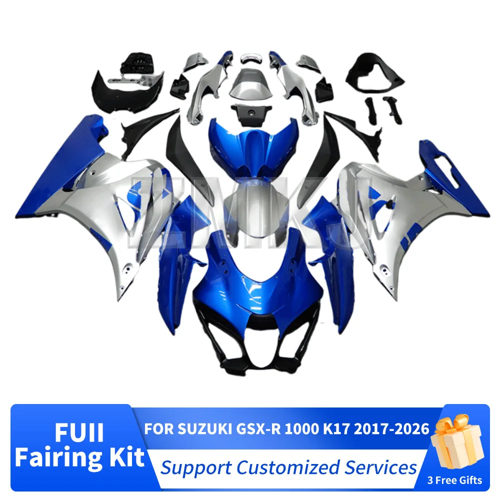 

For SUZUKI GSXR 1000 GSX-R 1000 K17 2017-2026 Motorcycle Fairing Set Body Kit Decoration Plastic Guard Plate Accessories Shell