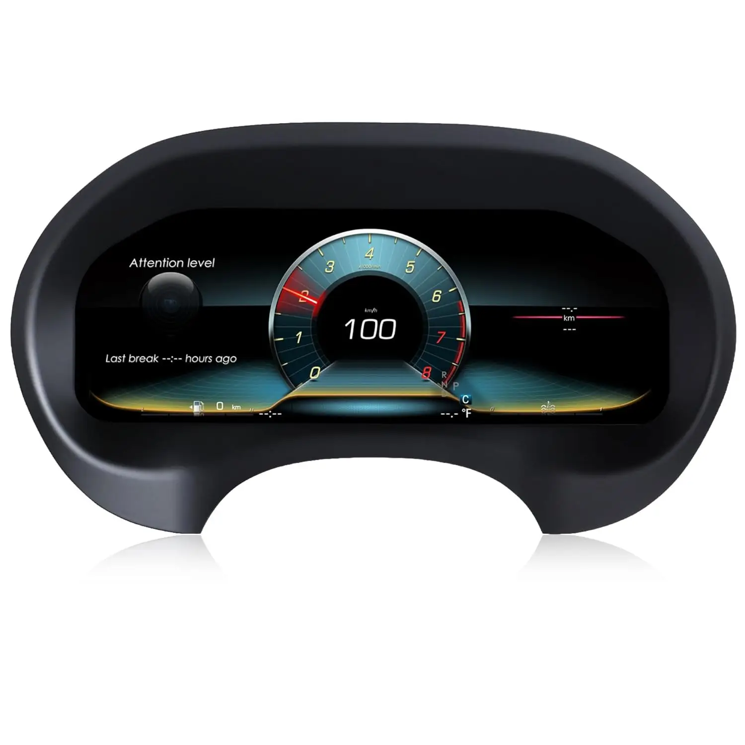 

12.3" Digital Cluster LCD Dash Board Wireless CarPlay Display for Mercedes Benz Vito 2016-2023 Speedometer Instrument
