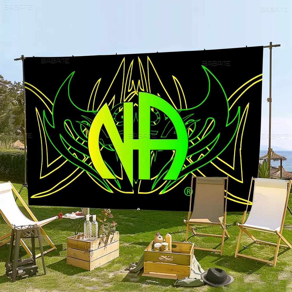 Narcotics Anonymous NA logo Banner INS Style Outdoor Party Decoration Atmosphere Flag