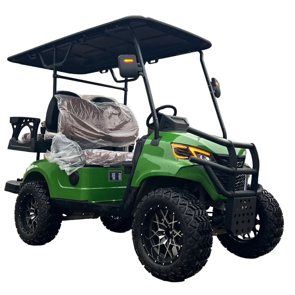 Adults Lifted 4 6 Passenger Golf Car Brand New 4 Wheel Electric Club Car 5000W 7000W Motor Golf Cart For Sale