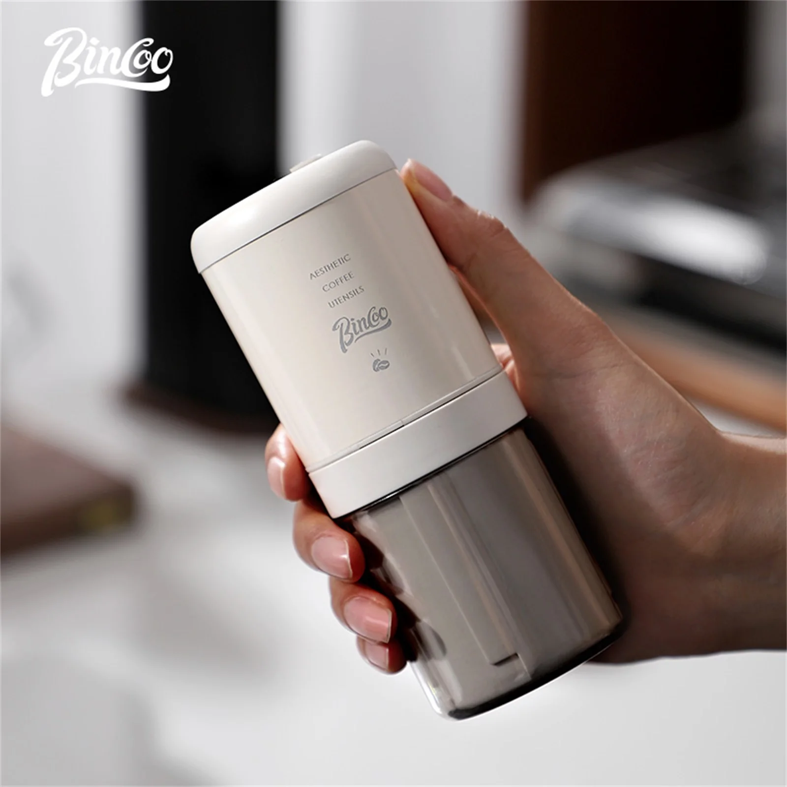 BINCOO Electric Coffee Grinder Conical Coffee Burr Grinder Adjustable Bean Grinding Machine Automatic Kaffe Bohnen Grinder