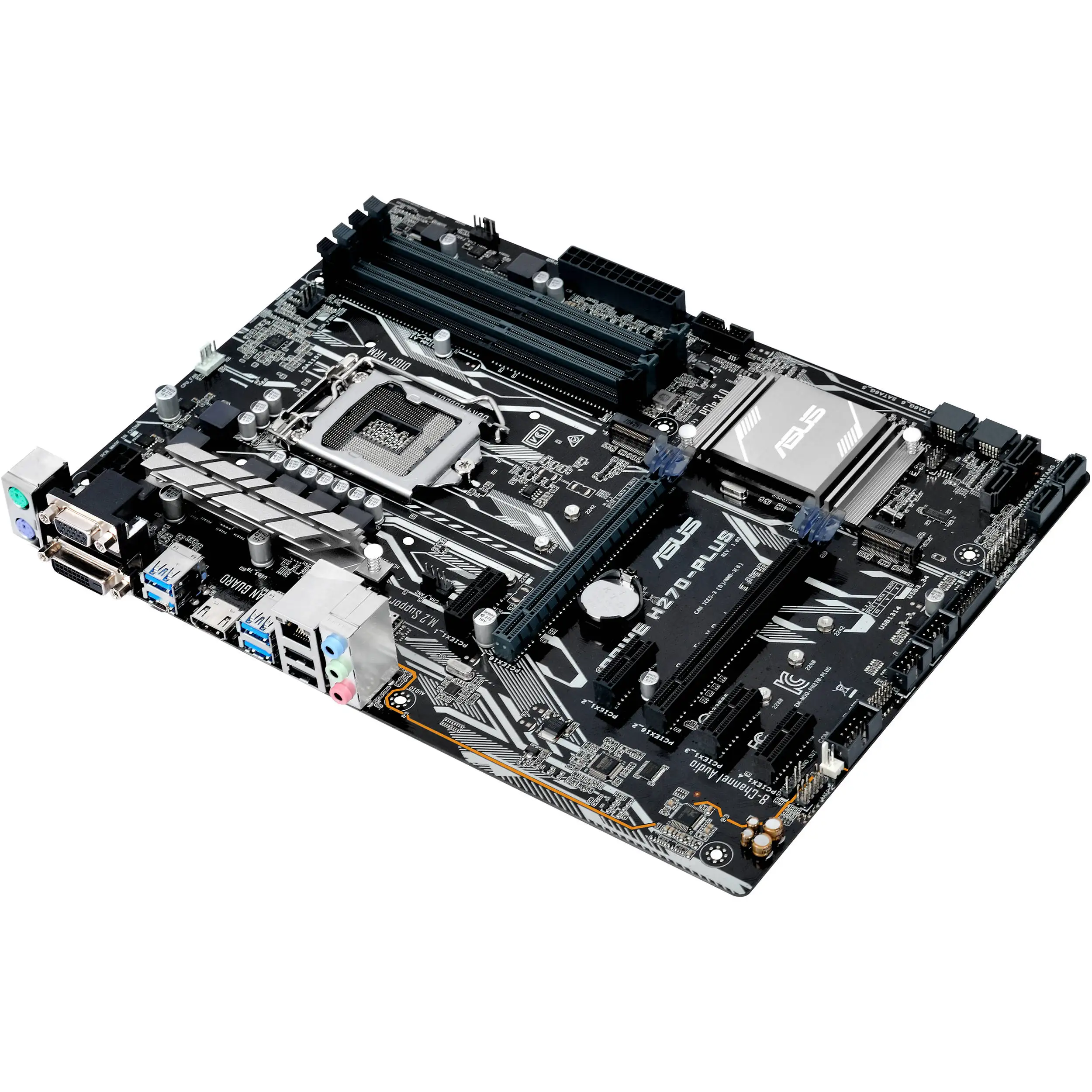 Imagem -04 - Placa-mãe Asus Prime H270-plus Intel H270 Lga 1151 Ddr4 64gb Suporte Core I36100 7300 I5-6400 I5-6600 I57600 Pentium G4500