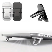 Mini Portable Laptops Stand With Adjustable Angles Foldable Bracket Invisible Bracket For Macbook Huawei Xiaomi Notebook Holder