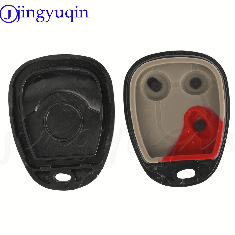 Jingyuqin 3 أزرار غطاء مفتاح السيارة عن بعد ل بويك رينييه جي إم سي ايسوزو أولدزموبيل شيفروليه مفتاح التحكم قذيفة الذكية فوب السيارات
