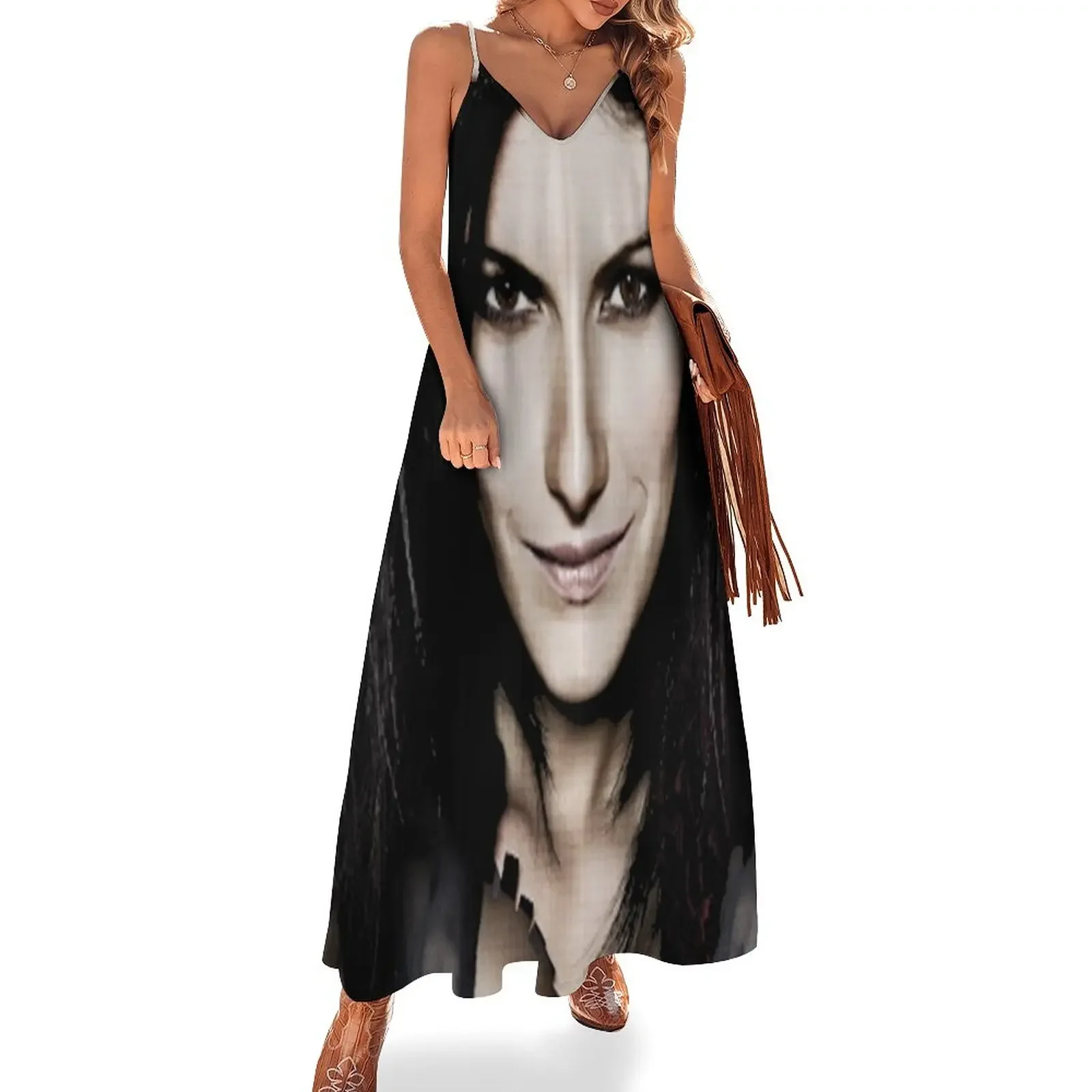 laura pausini Sleeveless Dress elegant party dresses for women 2025 summer dresses for women 2025 luxury dress Dress