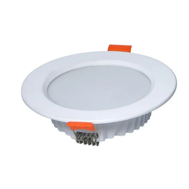 Factory Price LED Down Light Embedded Hole Light Integrated Engineering Mall Ultra Thin Anti Glare and Anti Fog Downlight