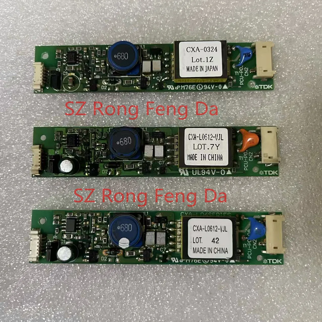 

CXA-L0612-VJL CXA-0324 PCU-P020A Плата драйвера высокого напряжения TDK