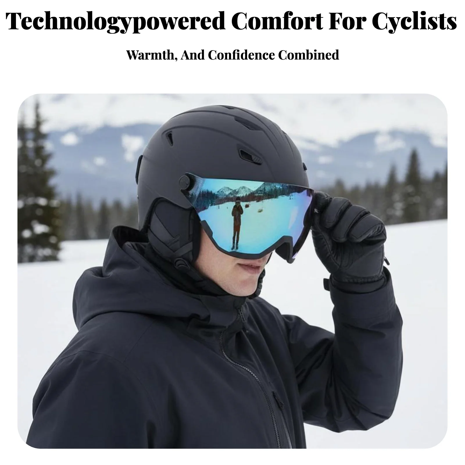 

Легкий унисекс-шлем для катания на лыжах