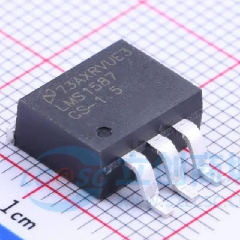 Integrated Circuits (ICs) LMS1587CSX-1.5/NOPB Linear Voltage Regulator IC Positive Fixed 1 Output 3A TO-263 (DDPAK-3)