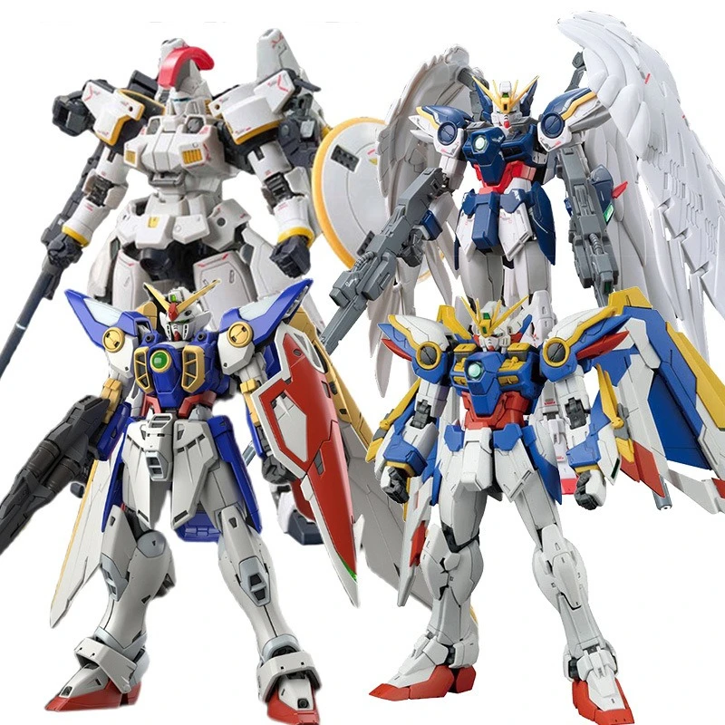 

Bandai RG 1/144 Gundam W Wings Gundam Animated Edition TV Edition Wing Assembly Model Mobile Children's Toy Collection