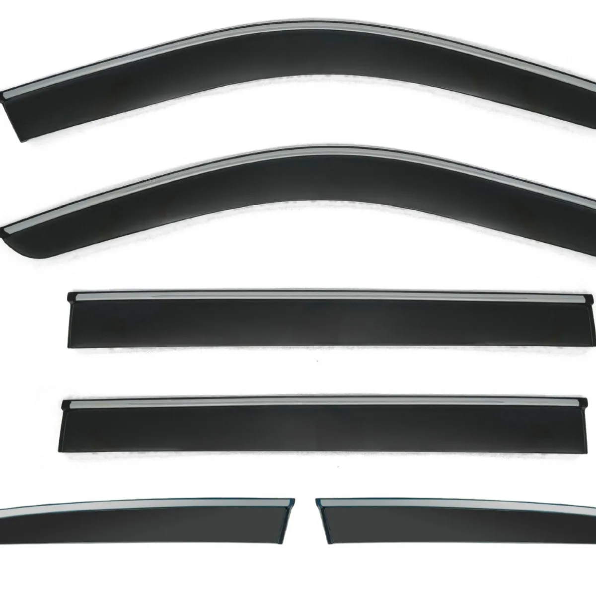 Fit For Great Wall Tank 500 Window Visor Awnings Shelters Vent Shades Sun Rain Wind Deflector