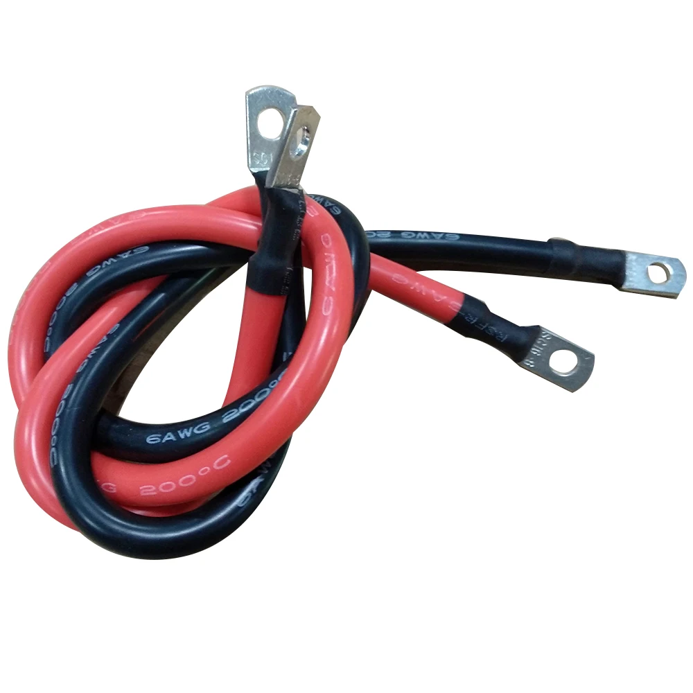 1AWG Power Cord Connection Cable High Power Wire Silicon Battery Inverter Cable Battery cable Wire Car Battery Extension Wire