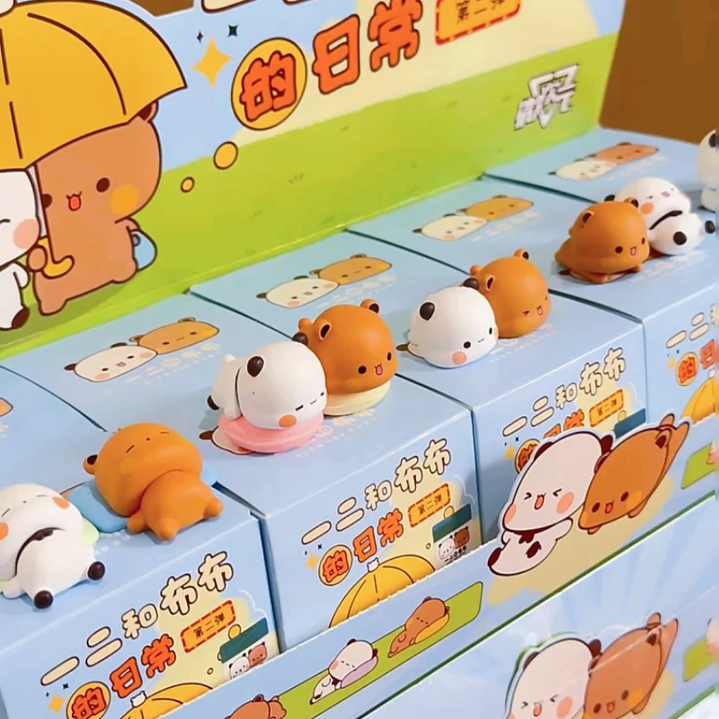 

Genuine Anime Yier And Bubu Daily 2nd Bullet Blind Box Kawaii Bubu Dudu Figure Surprise Box Desk Decor Ornament Birthday Gift
