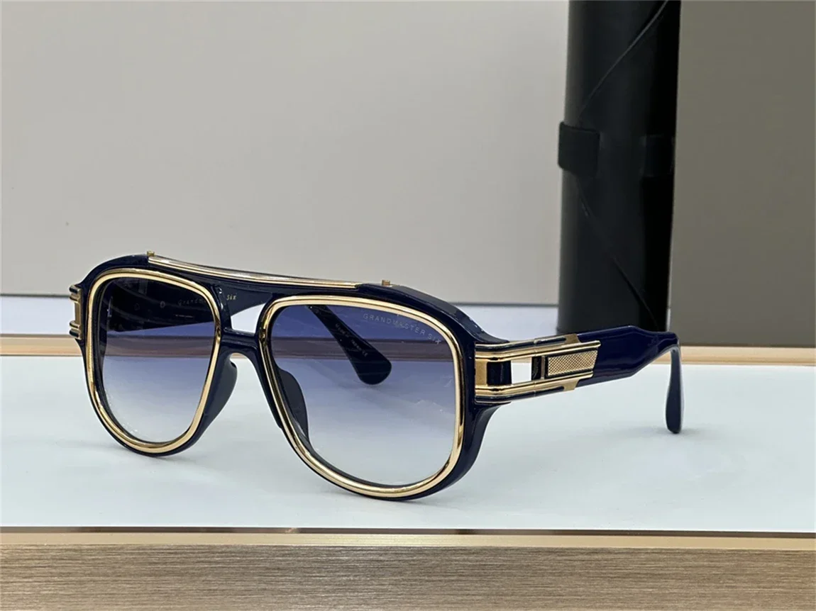 DT Grandmaster Six Gm900 Luxury Mens And Womens Sunglasses Top Quality Designer Eyeglasses Acetate UV400