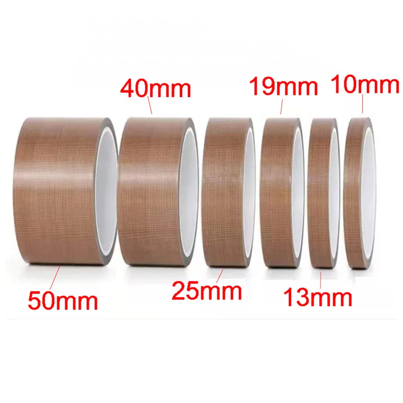 300 Degree High Temperature Resistance Adhesive Tape Cloth Heat Insulation Sealing Machine PTFE Tape