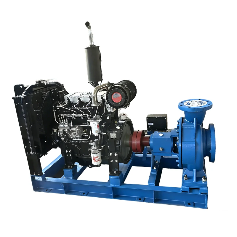 High Pressure Horizontal Supply Smart Machine Centrifugal Farm Delivery Water Diesel Engine Pump With Agriculture Irrigation