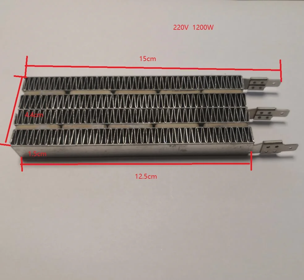 衣類乾燥機部品ptc wave加熱パッドサイズ125x44mm