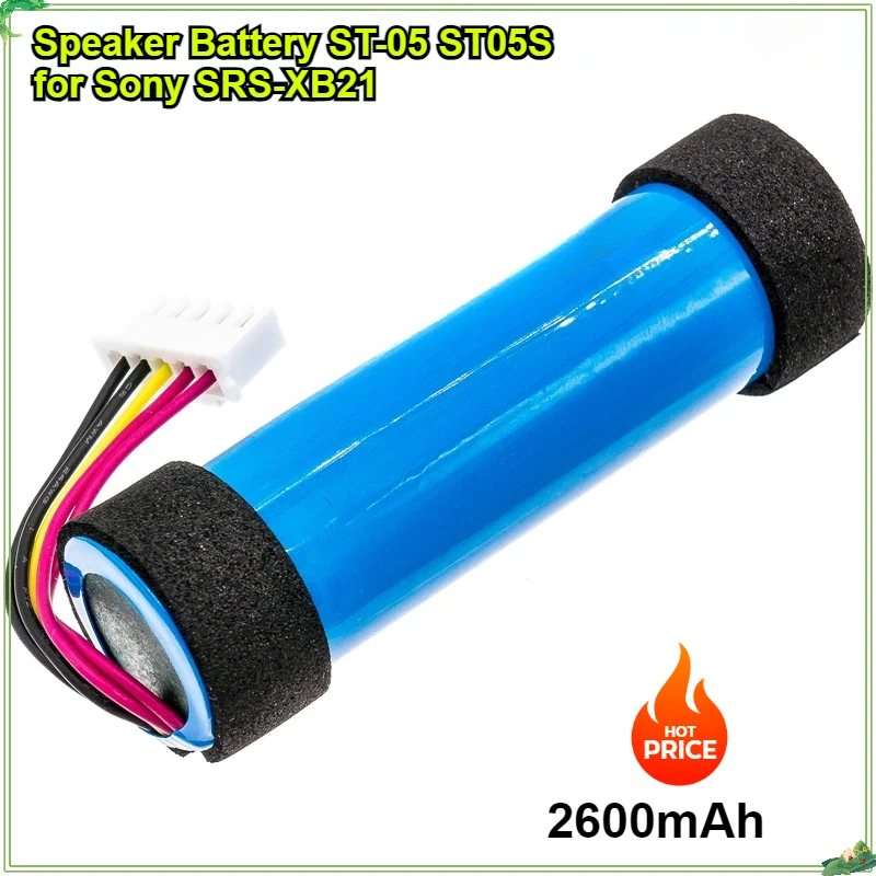 

Speaker Battery ST-05 ST-05S for Sony SRS-XB21 SRSXB21 3.78V/2600mAh