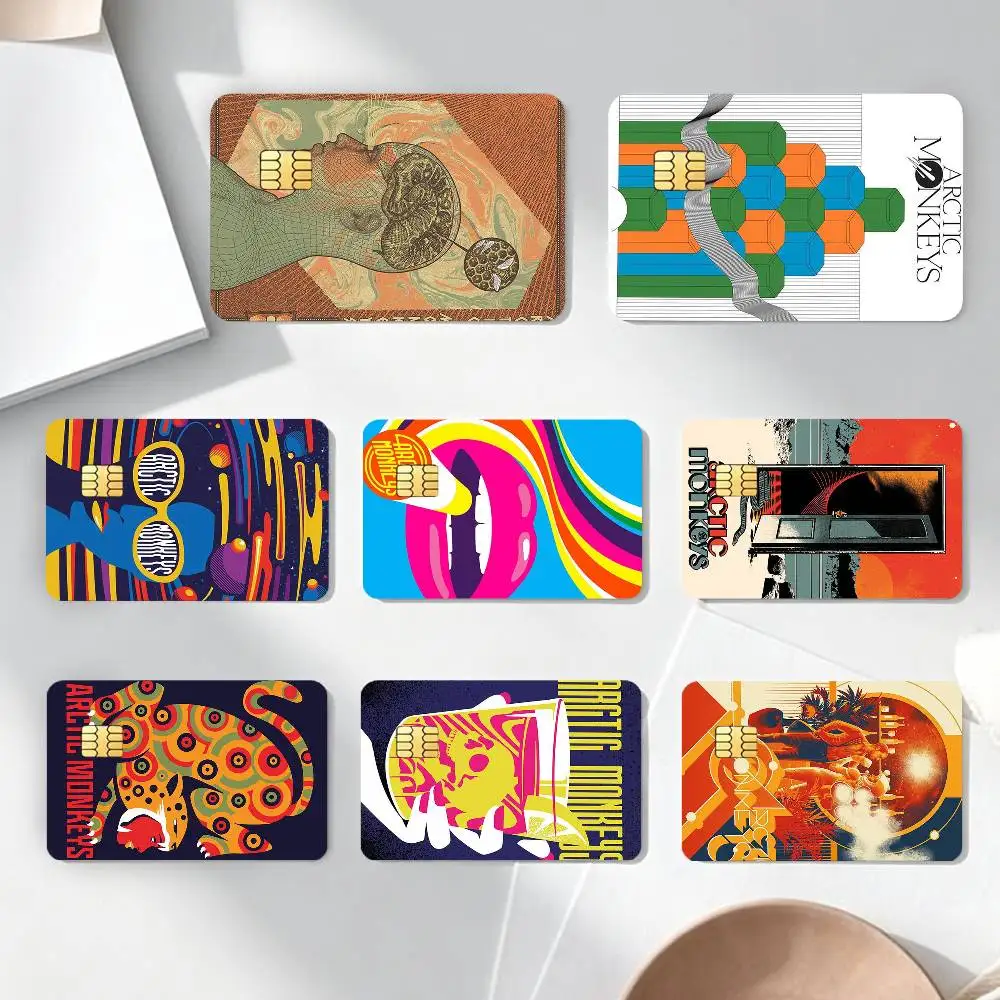 

B-Band A-Arctic Monkeys-s Credit Card HD Stickers Game Card Decal Card Matte Film Skin Small Chip Waterproof Sticker