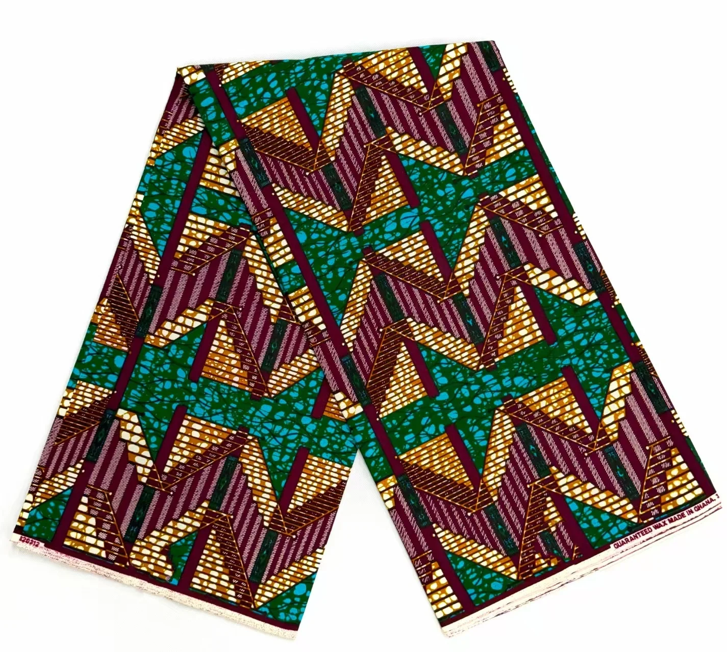 2026 Hot Sale African Wax Printed Fabric, Batik Tissu Pagne Loincloth Classical Design 6 yards for Women Dress TT6