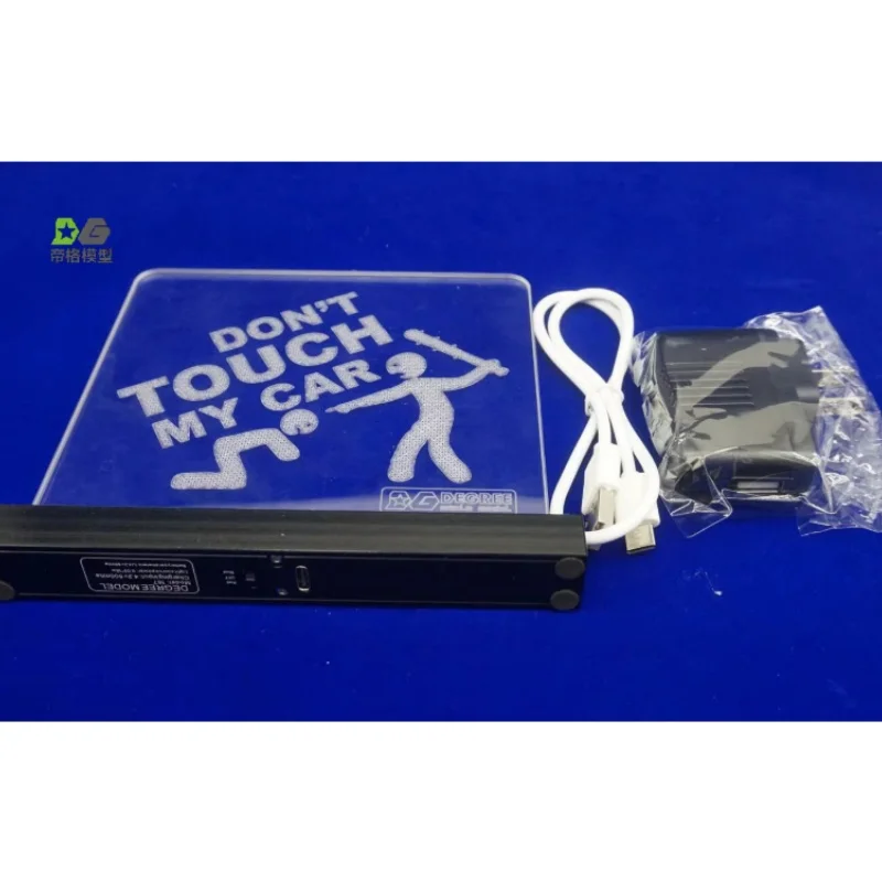 

Модель трактора DG для модели Tamiya, альпинистская модель 1/14 1/12, акриловый предупреждающий знак, подходит для конкретных групп, сделай сам