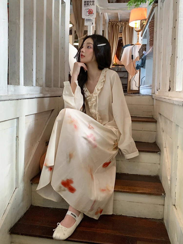 

Новая женская весенняя повседневная юбка миди с высокой талией, драпировкой и принтом, А-силуэт, длинная, струящаяся, элегантная