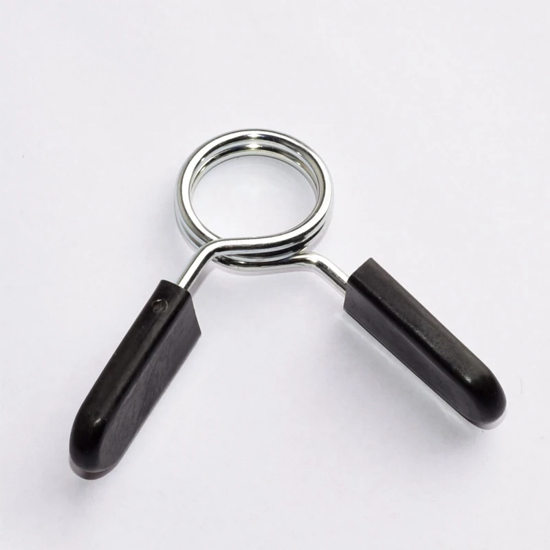 Barbell Bar Clamps & Clips - Dumbbell Rod Collars for Weight Plate Spring Lock, Gym & Home 25mm/28mm/30mm Bar Accessories