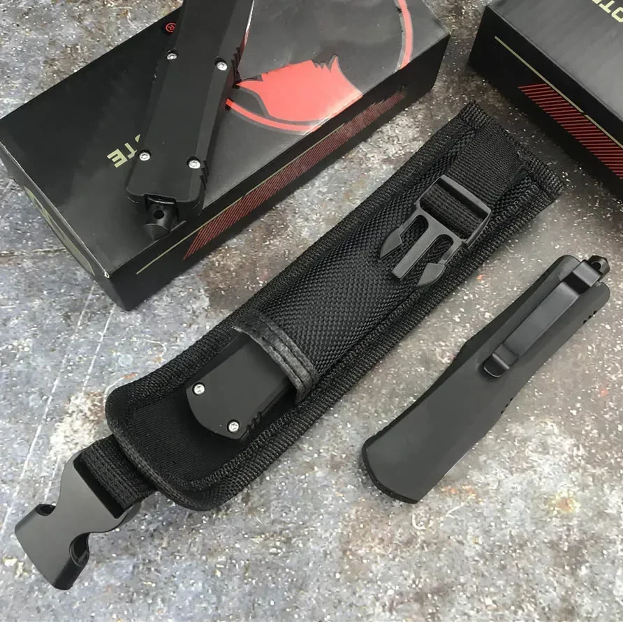 Mini A07 Taschen-faltendes Messer 440C Balde Zinklegierung Griffe Camping Taktische Jagd selbstverteidigung EDC Angeln Messer Multitool