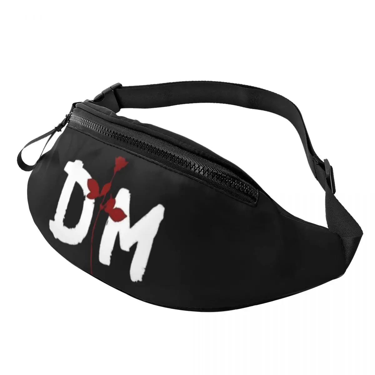 

Custom Depeche Cool Mode Fanny Pack Women Men Casual DM Crossbody Waist Bag for Running Phone Money Pouch