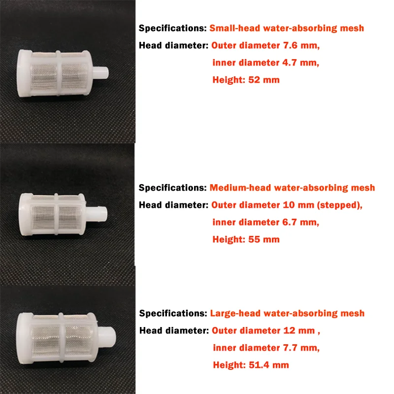 Water Pump Net Filter Garden Micro Irrigation Water Pump Protect Hose Mesh Filter Water Clean Screen Net Filters 7.6mm 10mm 12mm
