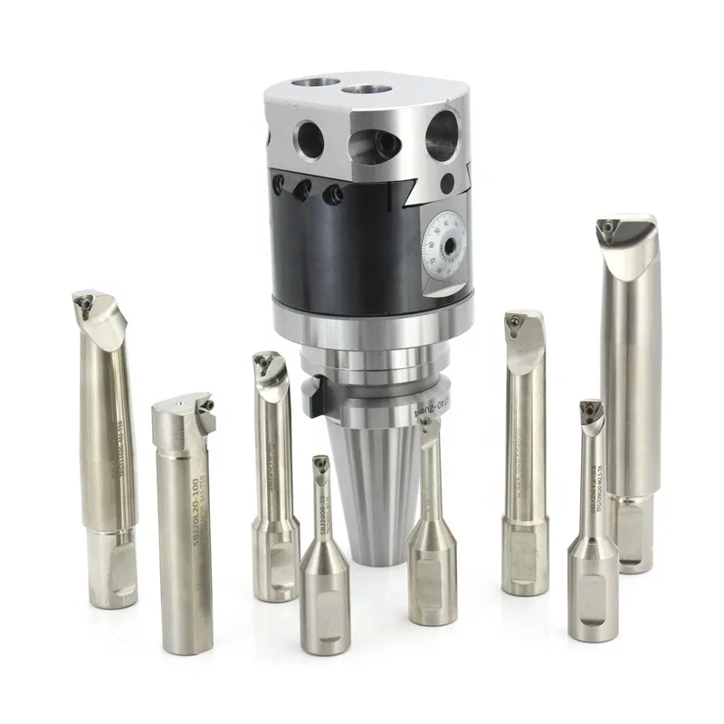 BT40 NBH2084 boring head group 8pcs 0.005mm numerical control boring machine precision adjustable boring tool