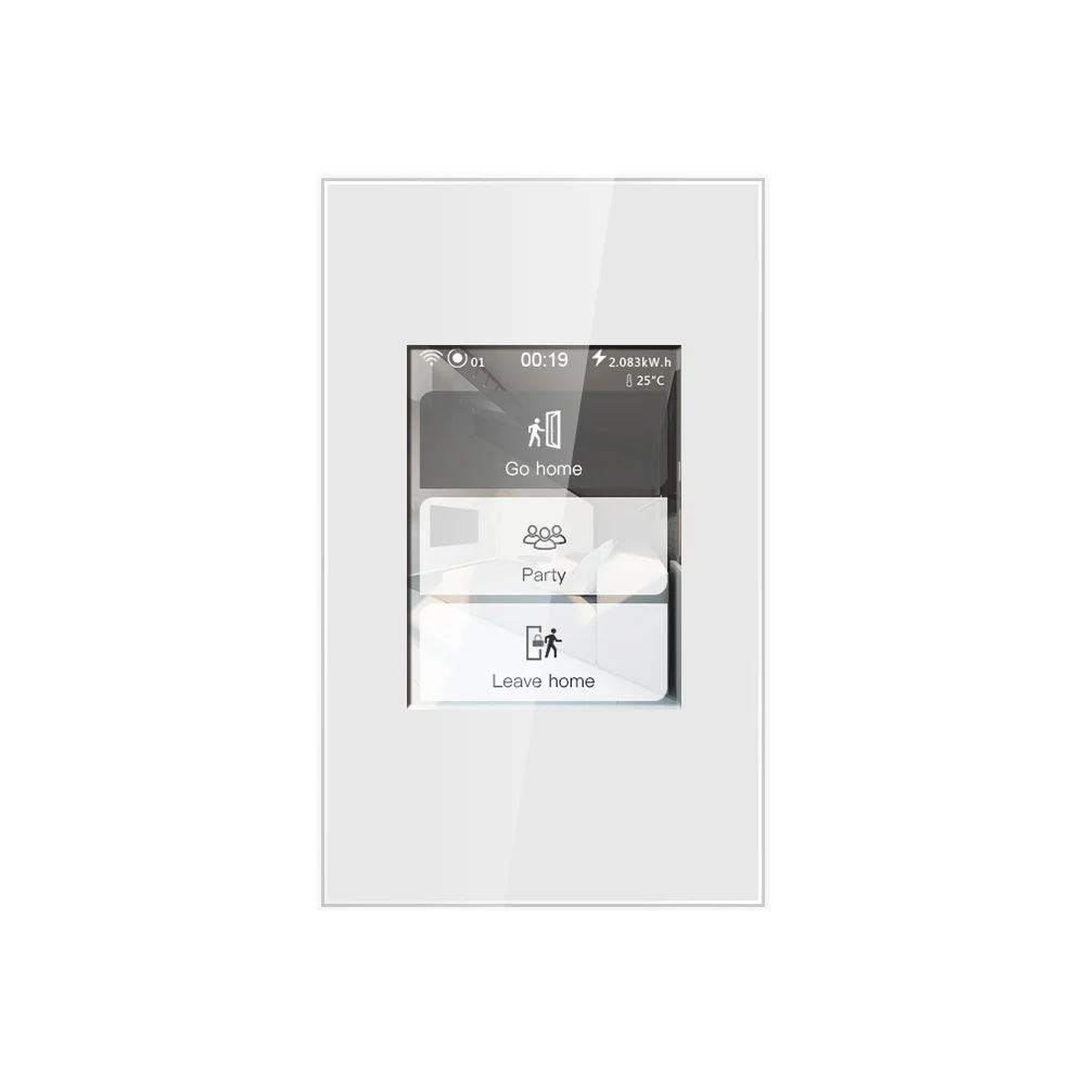 Lanbon Switch 8 Homekit Smart Switches Work With Wifi New Design and Scene Functions LCD Touch Screen Switch Smart Home Alexa