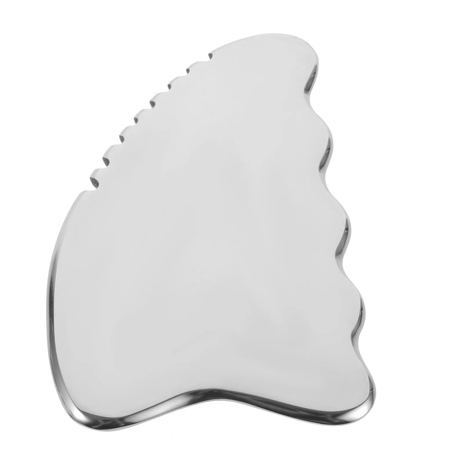 

1pcs Portable Facial Massager Stainless Steel Face Scraping Lightweight Smooth Edge Face Sculpting Scraper For Home Travel Body