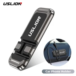 USLION Magnetic Car Phone Holder For Mobile phone Mount Universal Smartphone GPS Support Stand Magnet Holder in car For iphone