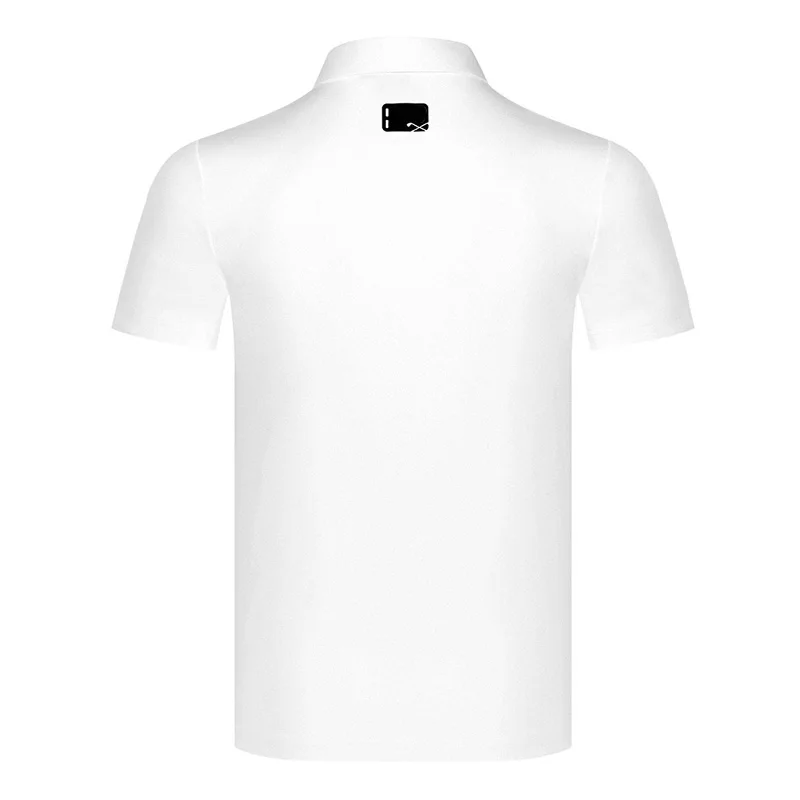 Summer New Golf Men's Outdoor Quick Drying Sweatshirt Comfortable Solid Color Short Sleeve T-shirt Versatile POLO Shirt Top