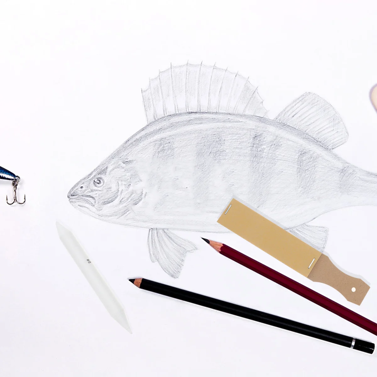 25 pçs mistura tocos esboço ferramentas para desenho sombreamento lápis extensor lixa almofada arte carvão acessórios kit