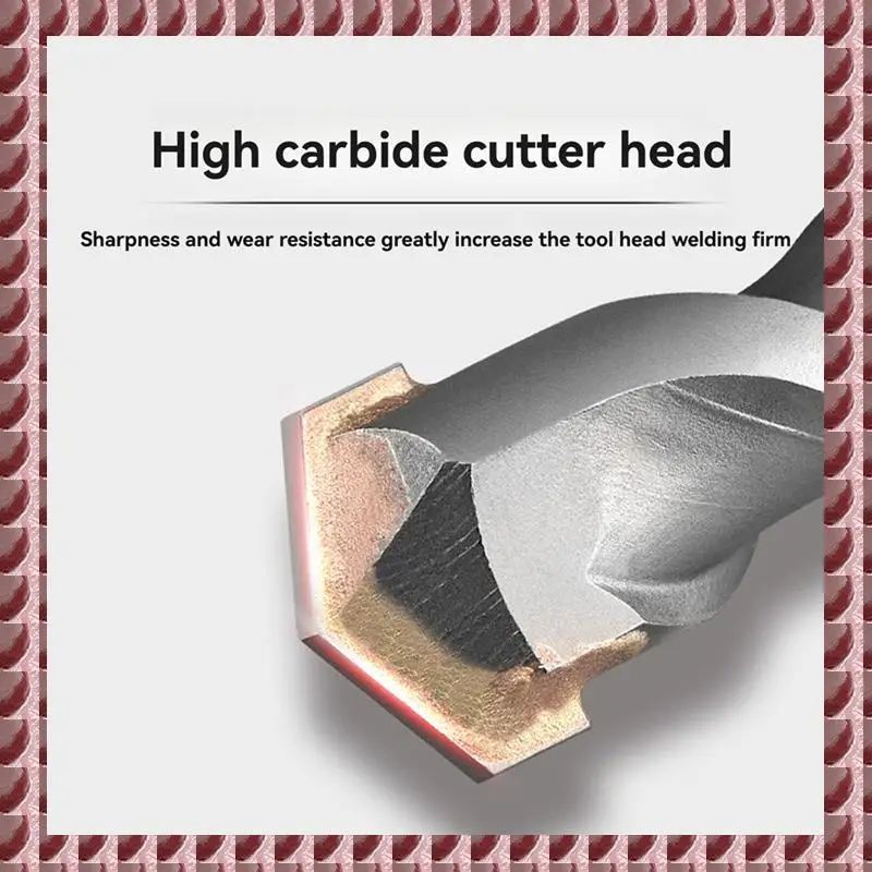 

A95G 10PCS 6Mm 150Mm Eccentric Drill Bit Set For Glass Tile Wall Concrete Drilling Tool Drill Bit Set Tools