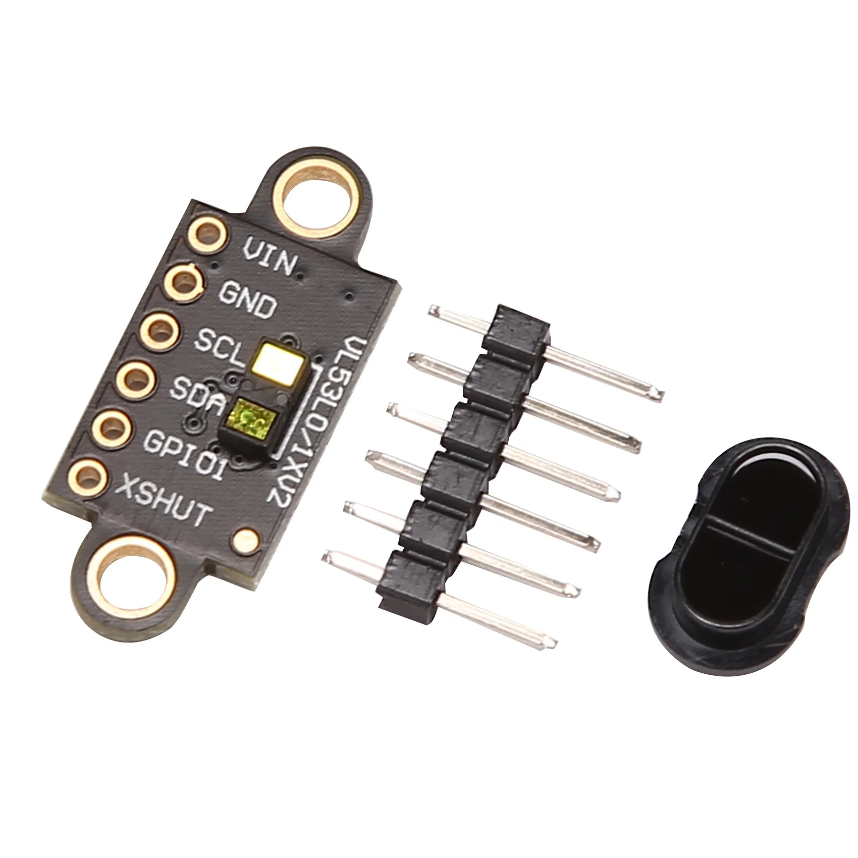 W1K-xVL53L1X Ranging Flight Time Sensor Module 3V-5V Distance 400cm Measurement Extension Board Module for