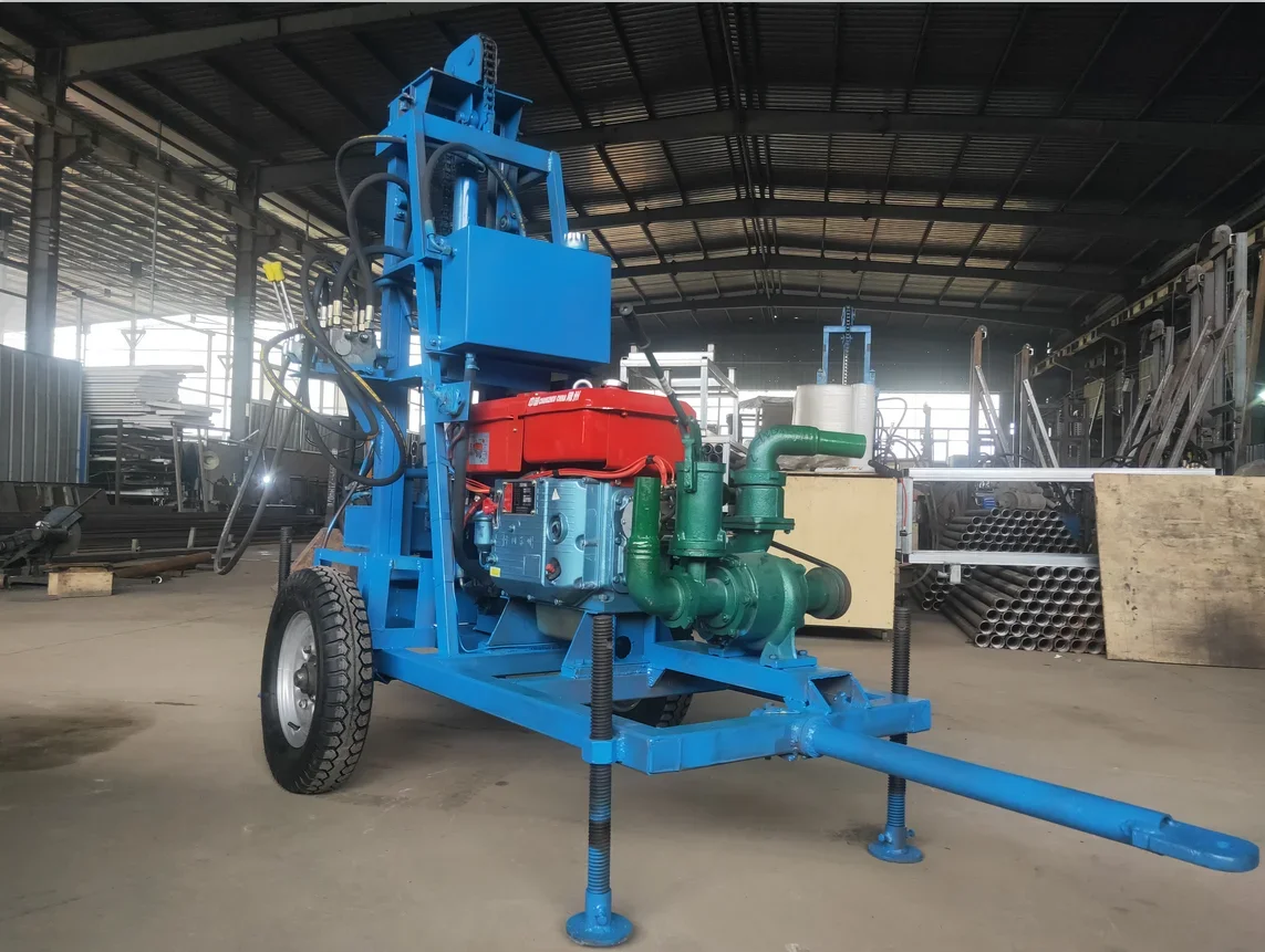 2020 Low price Borehole Drilling Machine / water well drilling rig for Sale 100m