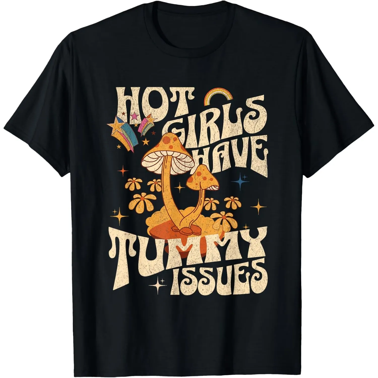Women Ibs Tummy Issues Stomach Digestive Support Statement T-Shirt Size S-5XL
