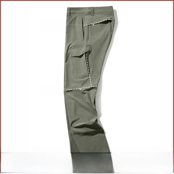 

Loose Fit Outdoor Workwear Pants Men's 3D Tailored Qui Dry Casual Long Trousers Youthful Energy Sle Straight Leg Jeans