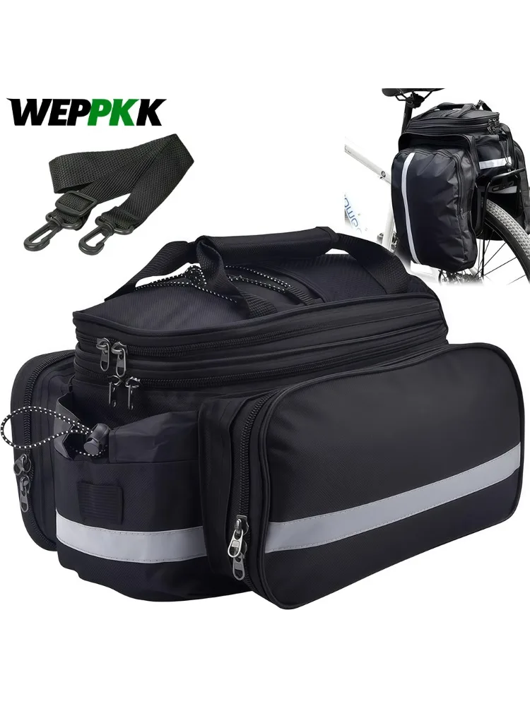 AliExpress NONE Bike Rear Rack Bag Bicycle Trunk Bag Bicycle Rack Rear Bag with Rain Cover for Shopping Commuter Travel Outdoor Cycling Trip