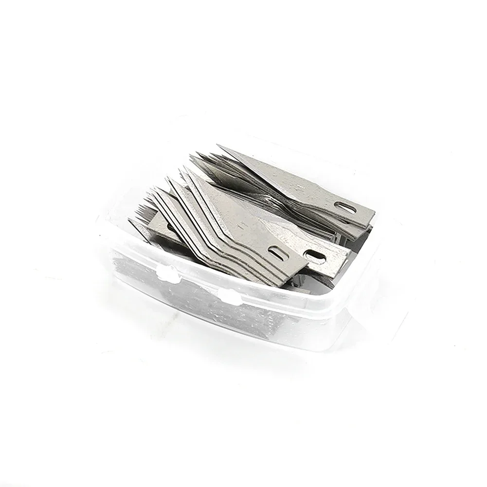 50/100pcs  Engraving Blades For X-Acto Exacto Tool SK5 Graver Blades Cutter Craft Knives For Mobile Phone PCB Repair Hand Tools
