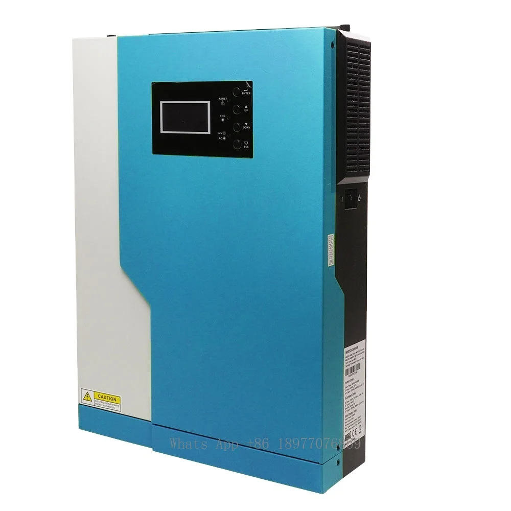 In Stock!! TTNergy MPS-V Plus 3.5KW 5.5KW DC Input120-500VDC Batteryless Solar Inverter Off Grid MPPT Hybrid Solar Inverter