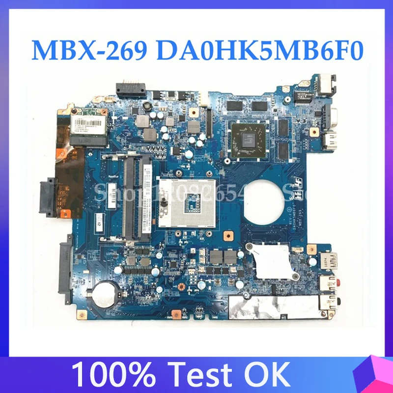 Free Shipping High Quality Mainboard DA0HK5MB6F0 For Sony MBX-269 Laptop Motherboard HD7670M DDR3 100% Full Tested Working Well