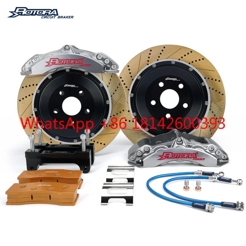 Front 6-Pot Rear 4-Pot Big Brake Caliper Kit 355*32mm 9040 Disc High Performance Brake System for MPV Vehicles