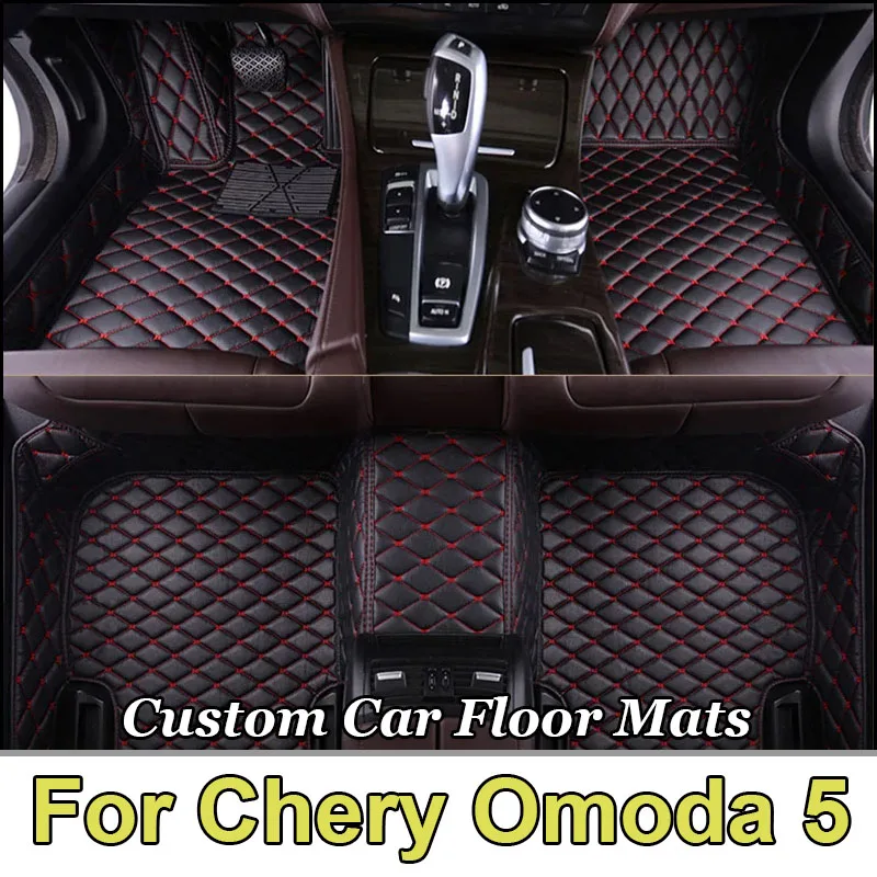 

Роскошные автомобильные коврики для Chirey Chery Omoda 5 C5 Fownix FX 2022 2023 2024, водонепроницаемые подушечки, автомобильные коврики, автомобильные аксессуары