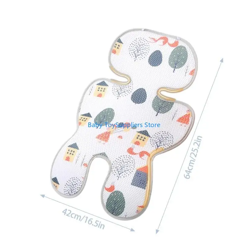 R1WF وسادة مقعد داعمة لجسم الطفل من Cusion Buggys، بطانة مقعد لعربة الأطفال الصغار