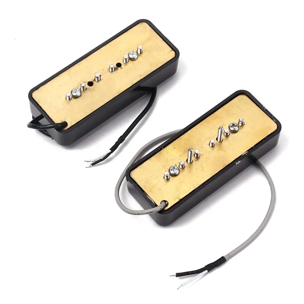 2 Pieces Bar  Pickup Set 50 / 52mm Hole for Guitar P90 Parts