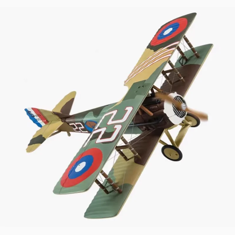 Diecast 1/48 Scale AA37906 French Spad S.XIII Biwing Fighter Alloy Finished Model Toy Collection Decoration